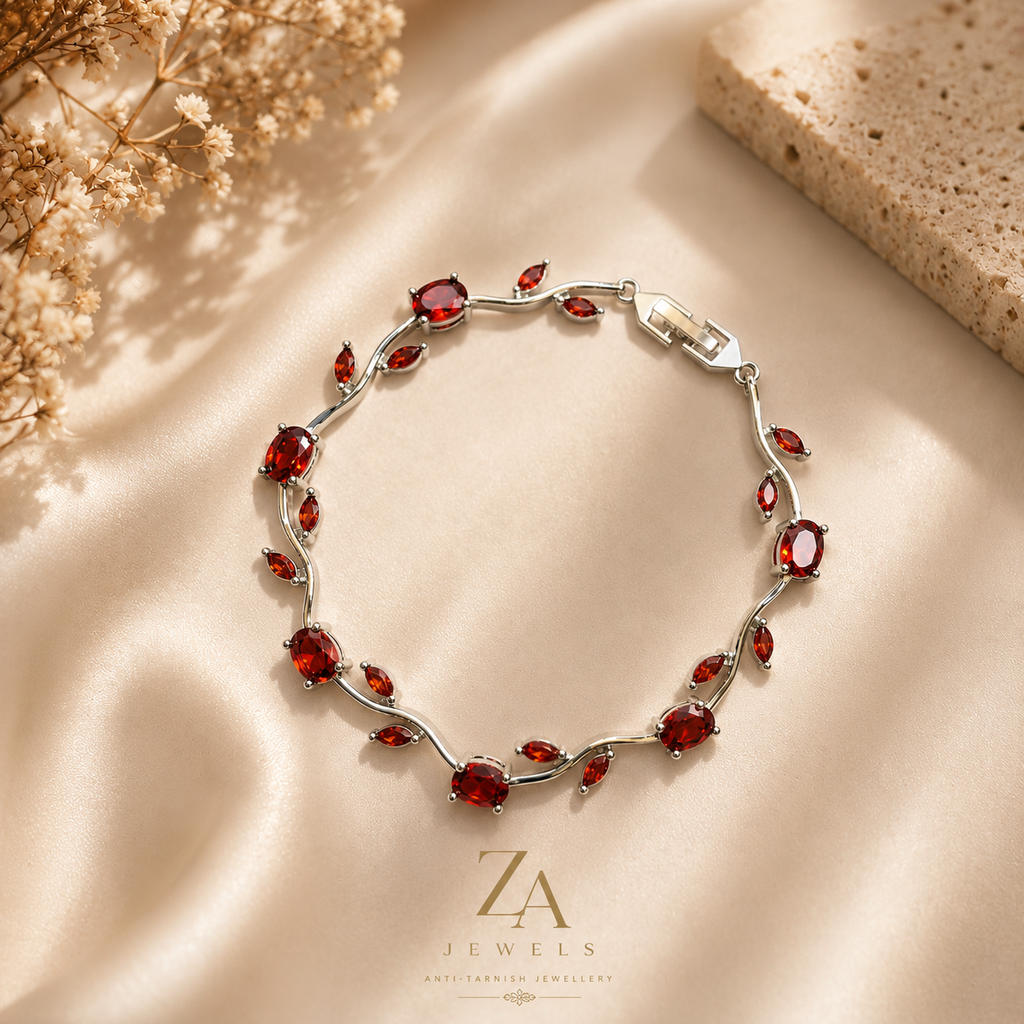 Red-Tulip Bracelet