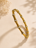 Stone studded bangle kada