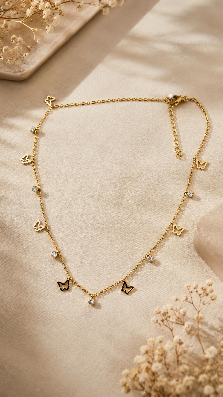 Butterfly charm Necklace