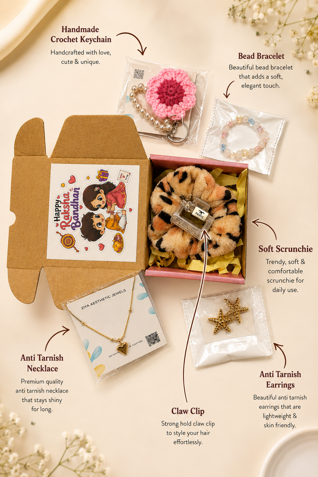 Rakshabandhan Hamper for sister at just 550