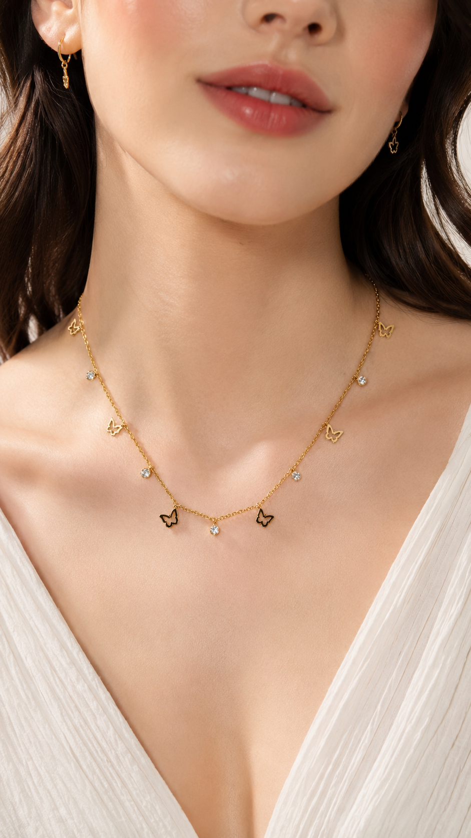 Butterfly charm Necklace