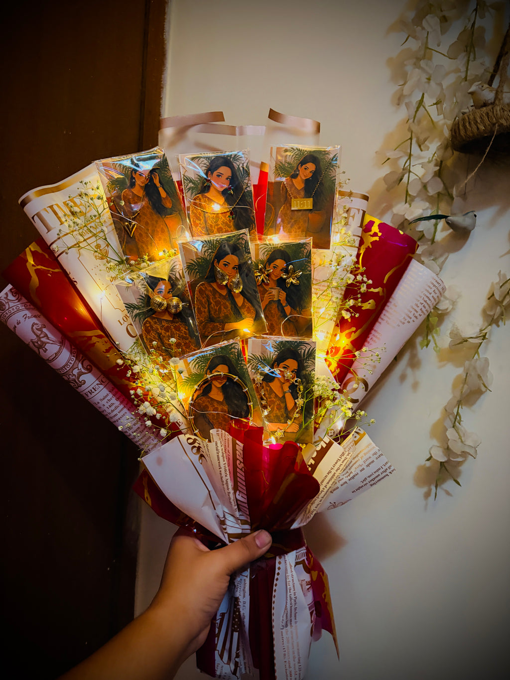 Personalized Dreamy Jewelry bouquet for her