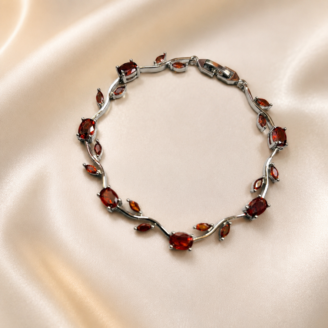 Red-Tulip Bracelet