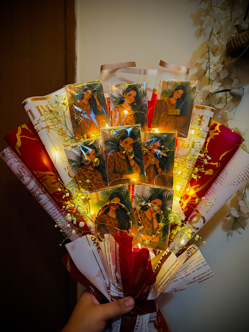 Personalized Dreamy Jewelry bouquet for her