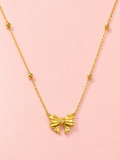 bow necklace