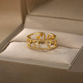 Tiny star band style Ring (adjustable)